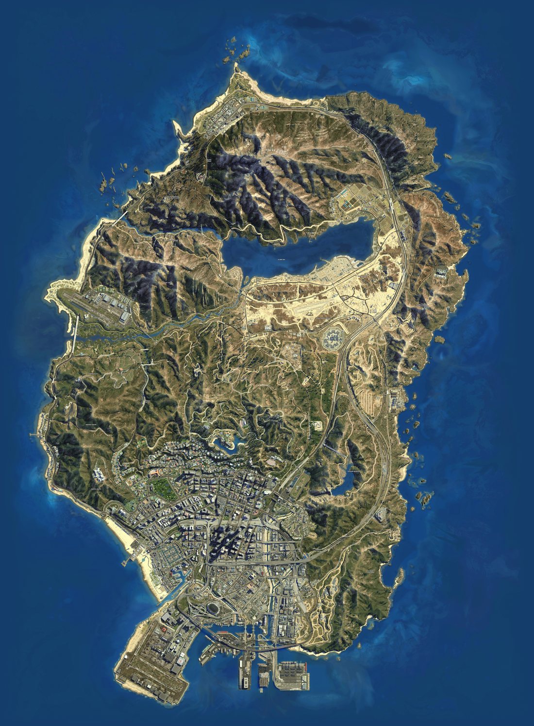 Los Santos haritası
